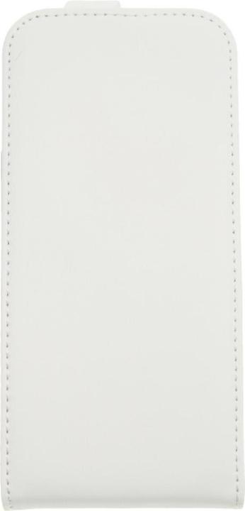 Actual product image OEM Slim Flip Case Leather HTC One M8 - White (HTC One (M8), HTC One M8s)