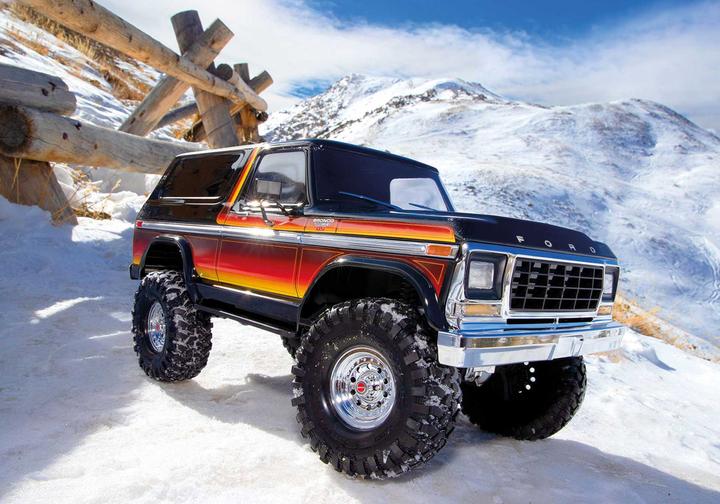 Produktbild Traxxas TRX-4 79 Ford Bronco sunset 1/10 Crawler RTR Brushed, Clipless, ohne Akku und Ladegerät (RTR Ready-to-Run)