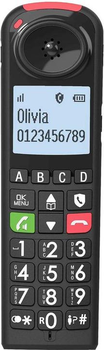 Actual product image Swissvoice Xtra Additional handset Redialling Illuminated display Black