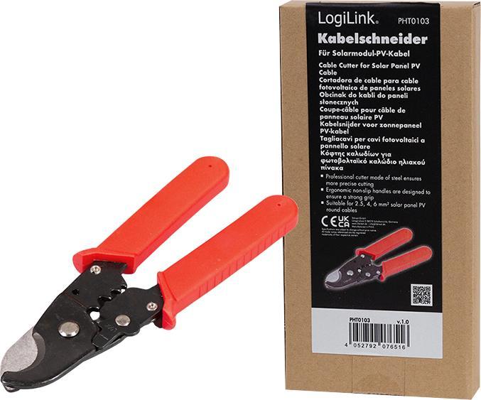 Immagine prodotto LogiLink Kabelschneider für 2.5/4.0/6.0 mm² Solar Panel PV-Kabel (Cavo solare)