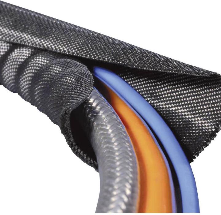 Actual product image HellermannTyton Helagaine Twist-In braided sleeve 38mm (Cable conduit, 200 cm)