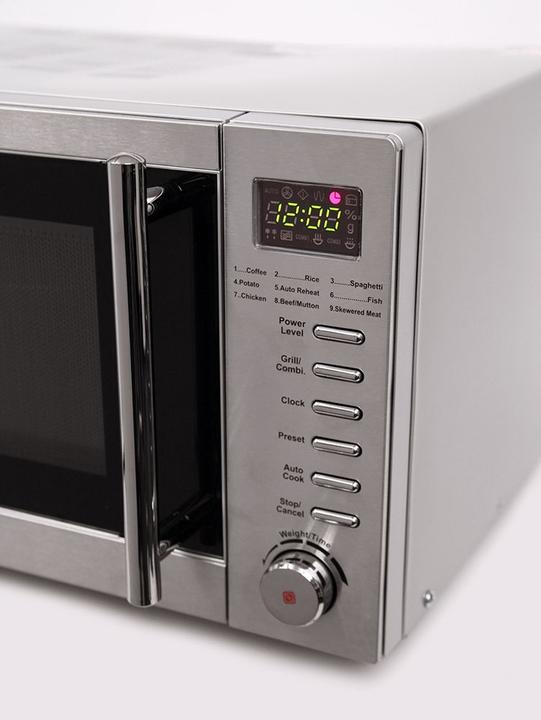 Produktbild Russell Hobbs RHM2031 – 20-Liter-Digitale Mikrowelle mit Grill, Edelstahl (CH-Stecker, 20 l)