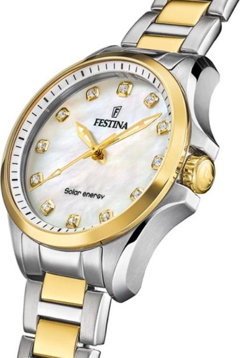 Immagine prodotto Festina F20655/1 Orologio da donna a energia solare 35mm 5ATM (Orologio da polso analogico, 34 mm)