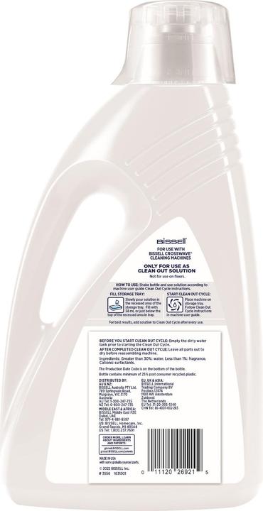 Actual product image Bissell Fresh Start Clean-Out Cycle Solution