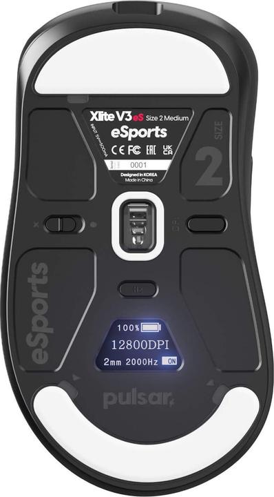 Actual product image Pulsar Gaming Gears Xlite V3 eSports (Wireless, Cable)