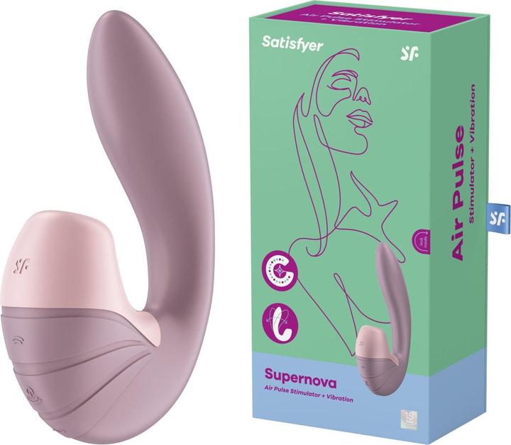 Image du produit Satisfyer Insertable Double Air Pulse Vibrator Supernova