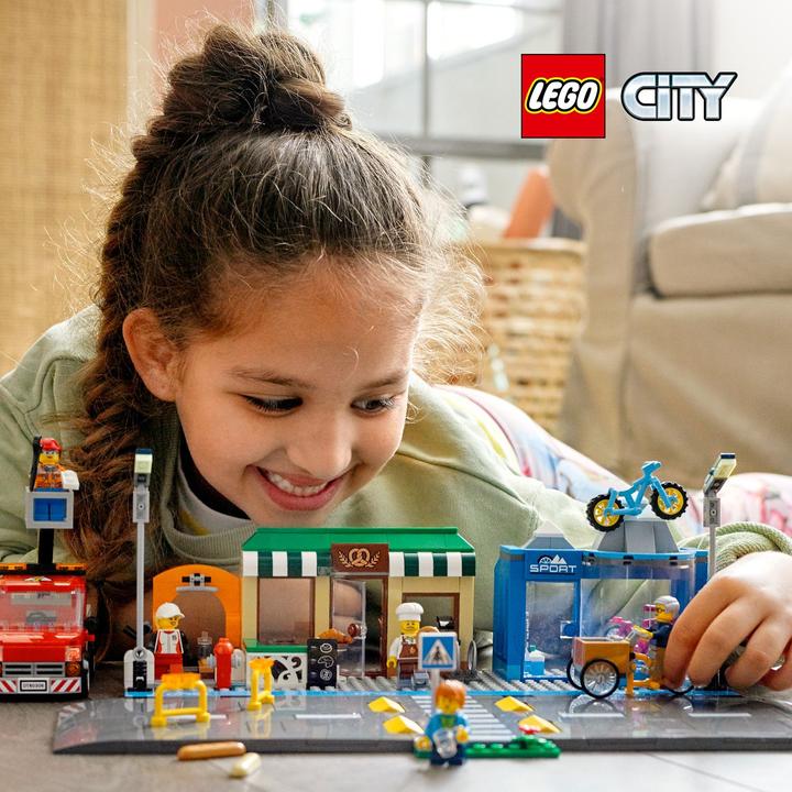 Produktbild LEGO Einkaufsstrasse mit Geschäften (60306, LEGO City)