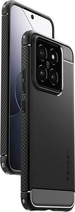 Productafbeelding Spigen Rugged Armor Xiaomi 14 czarny/matzwart ACS07422 (Xiaomi 14)