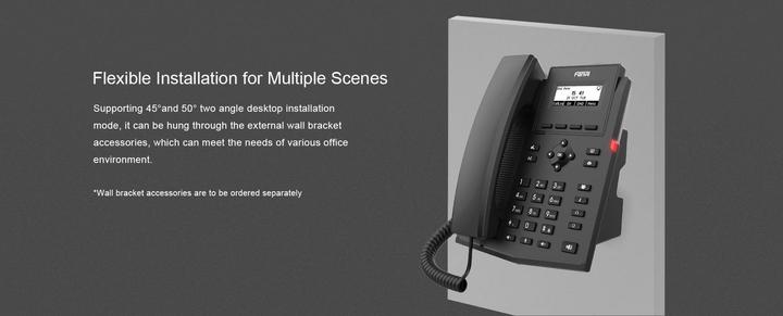 Produktbild Fanvil IP Telefon X301W schwarz