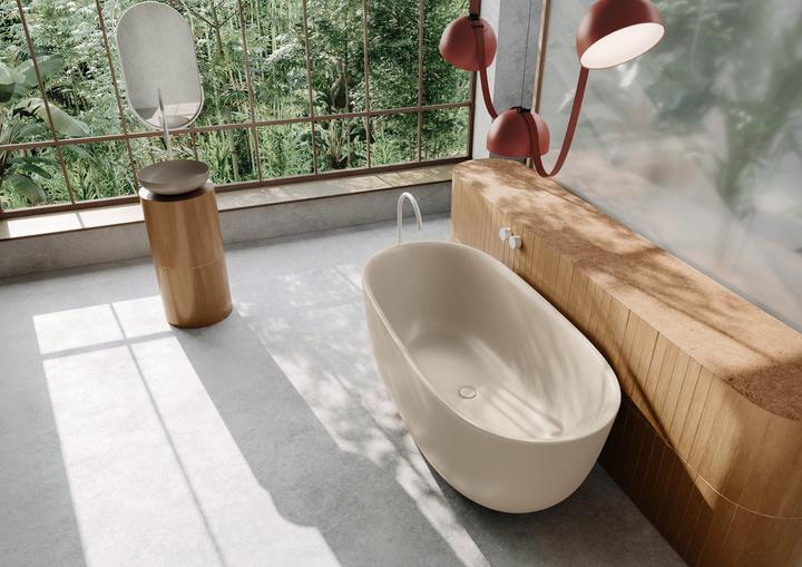 Image du produit Kaldewei MEISTERSTÜCK OYO DUO Mod. 1051-4034, Baignoire en pose libre, 1730x820mm, avec trop-plein (92 cm, 76.50 cm)