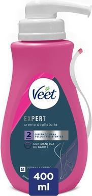 Veet Expert Women's Hair Removal Cream for Body and Legs with Shea Butter 400ml (400 ml)