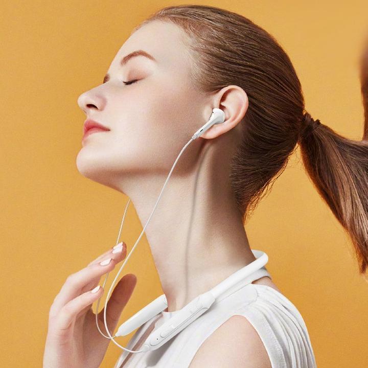 Produktbild Dudao In-Ear-Bluetooth-Kopfhörer mit magnetischer Saugwirkung, weiss (U5B) (Kabelgebunden)