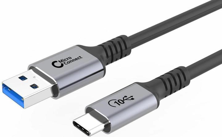 MicroConnect USB C — USB A (0.50 m, USB 3.1)