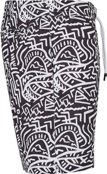 Actual product image Urban Classics Pattern Swim Shorts (S)