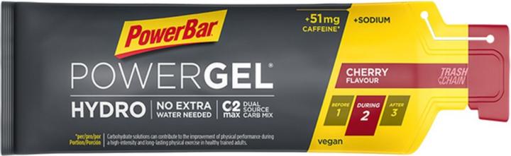 Produktbild Powerbar Powergel Hydro (Cherry, 1 Stk., 77 g)