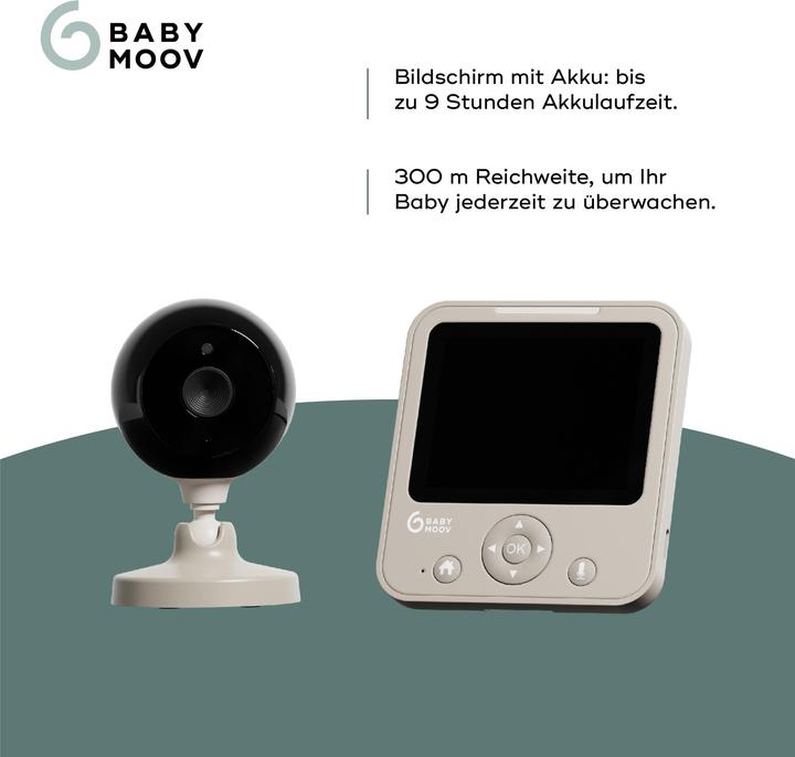 Immagine prodotto Babymoov Babyphone YOO Master Start (Audio del baby monitor, 300 m)