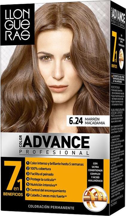 Produktbild Llongueras COLOR ADVANCE #6,24-marrón macadamia (6.24)