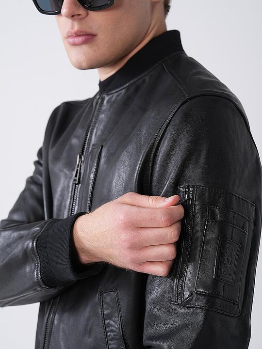 Immagine prodotto Belstaff Giacca in pelle di marchio (L)