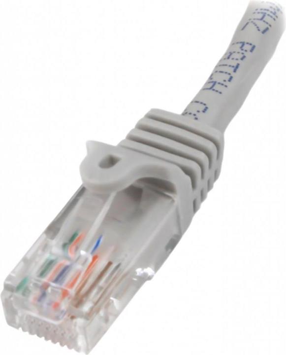 Actual product image StarTech 3m Gray Cat 5e Patch Cable (UTP, CAT5e, 3 m)