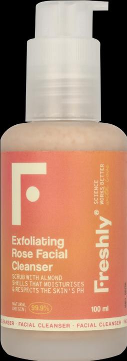 Freshly Cosmetics Exfoliating Rose Facial Cleanser (Peeling, 100 ml)