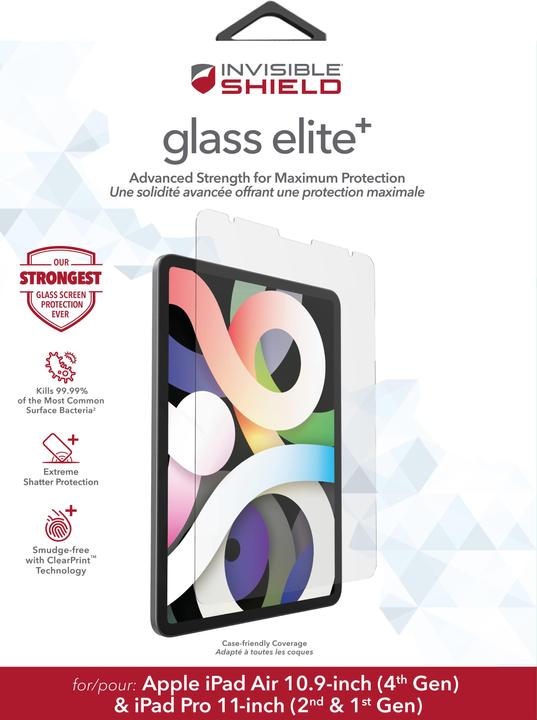 Immagine prodotto Zagg Invisibleshield Glass Elite+ (1 Pezzo/i, 3)