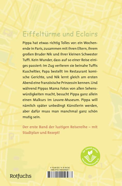 Actual product image Rotfuchs Pippa in Paris (German, Simone Hennig, Marine Ludin, Kristina Cruiser, 2024)