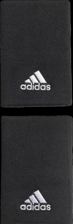 adidas Tennis Wristband Large Black (2x)