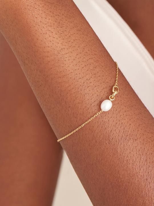 Immagine prodotto Ania Haie Bracciale Pearl Power B043-01G Donna (16.50 cm, Plata Esterlina 925)