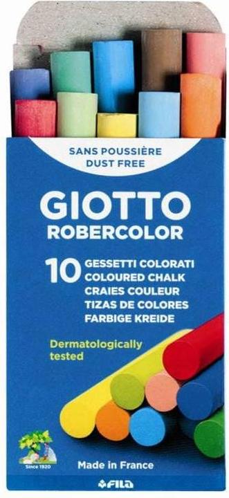 Giotto Robercolor - Blackboard Crayons (Multicolor, 10 x)