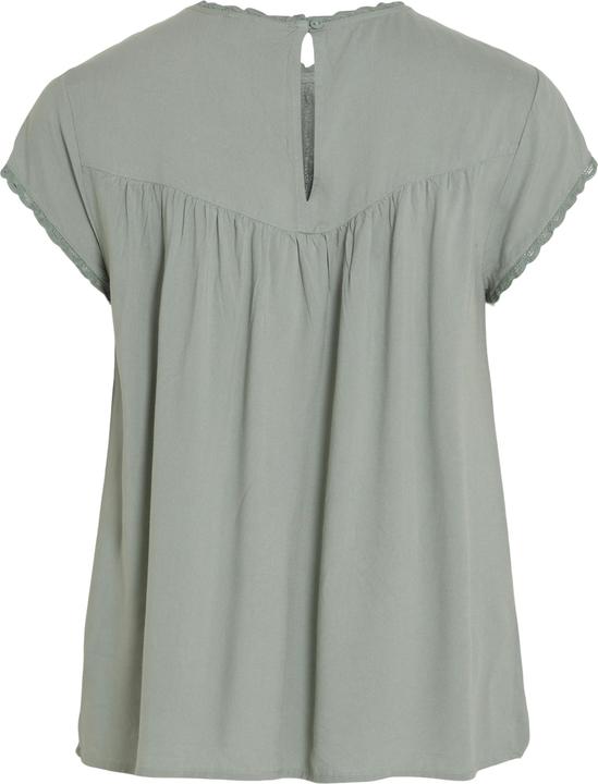 Actual product image Vila Detailed top with short sleeves (38)