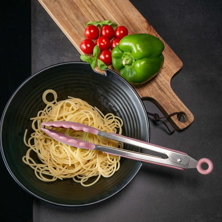 Actual product image Intirilife 12-piece kitchen utensil set with tongs whisk spatula