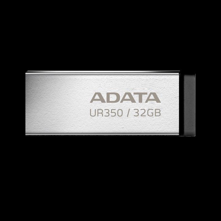 Actual product image Adata Pendrive UR350 USB3.2 Gen1 Metal black (32 GB, USB-A)