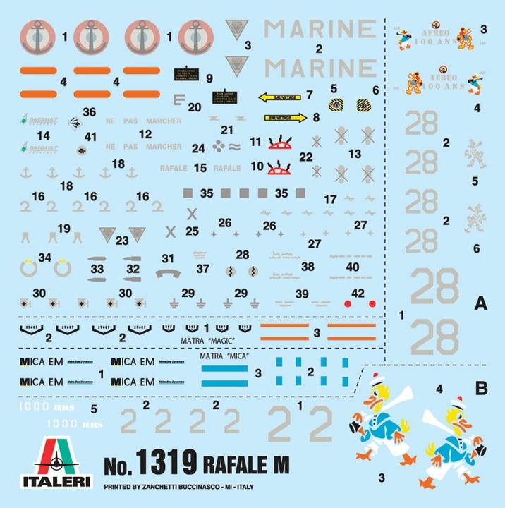 Image du produit Italeri Rafale M
