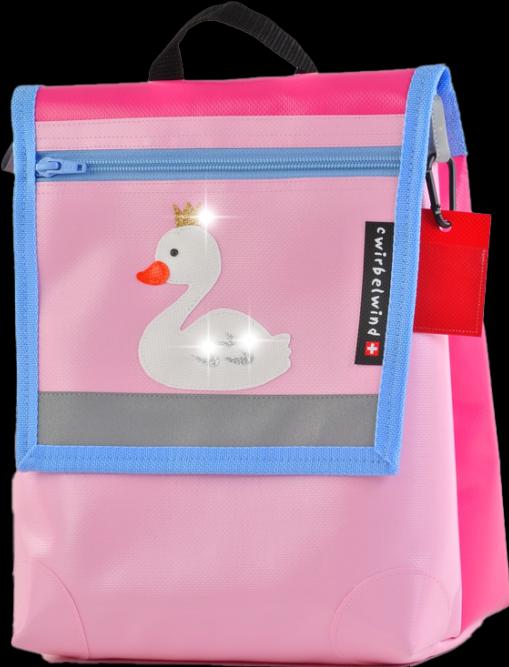 Cwirbelwind Kindergartenrucksack Schwänli Glitzer
