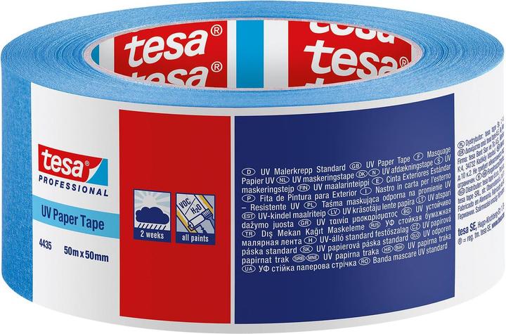 tesa Outdoor Klebeband 14 Tage Schutz 50x50 (50 mm)