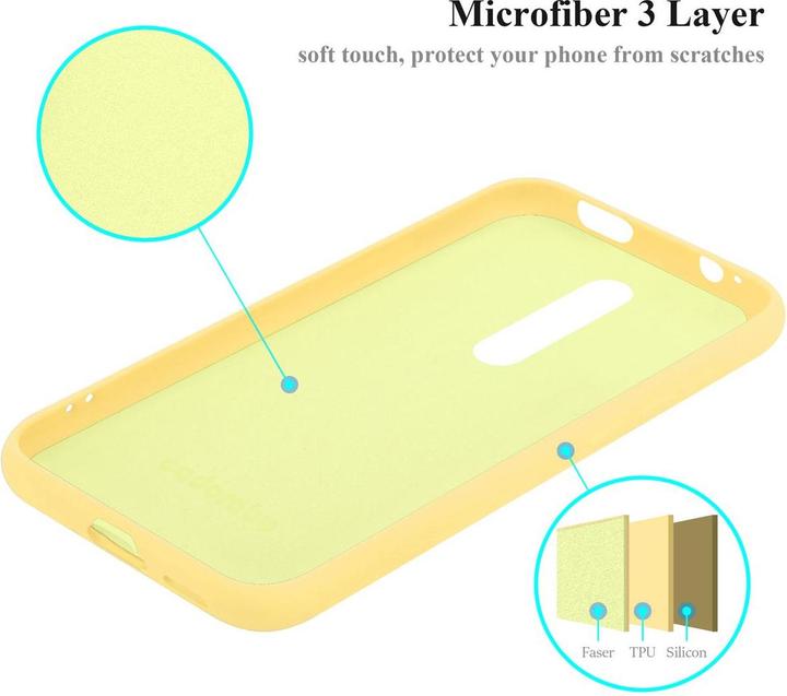 Actual product image Cadorabo TPU Liquid Silicone Case Cover (Xiaomi Redmi K20, Xiaomi Redmi K20 Pro, Mi 9T Pro)