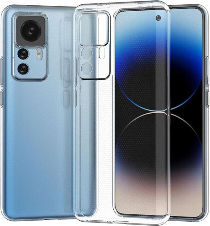 Immagine prodotto Hurtel Cover ultra trasparente da 0,5 mm per Xiaomi 12T Pro / Xiaomi 12T cover trasparente sottile (Xiaomi 12T Pro, Xiaomi 12T)