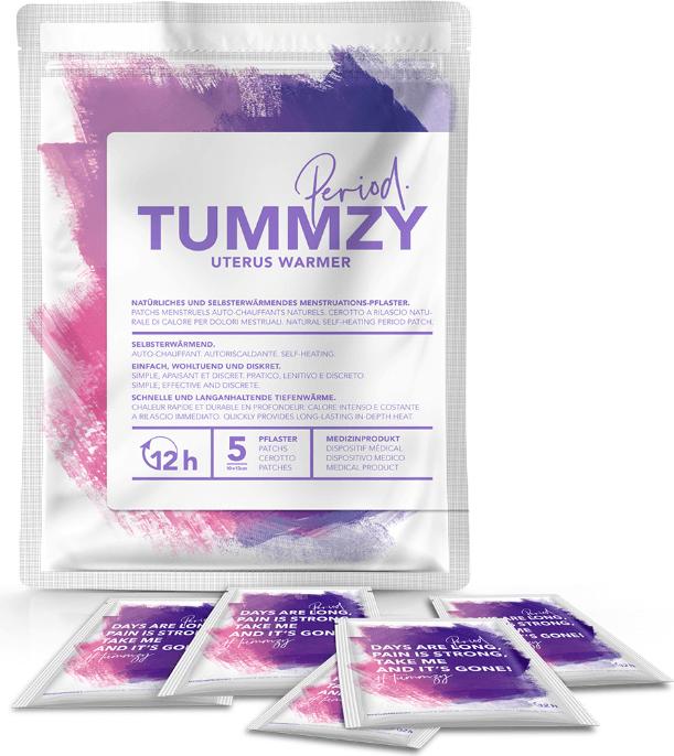 Actual product image Tummzy Menstrual plasters (5 x)