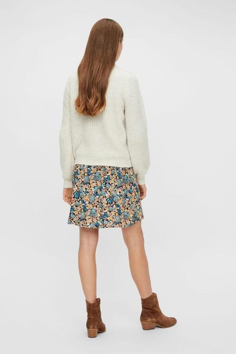 Produktbild Pieces Rippenmuster Strickpullover (M)