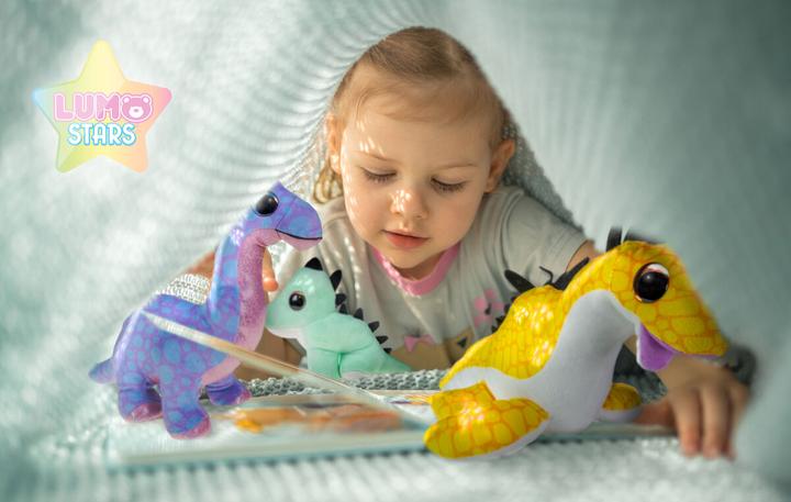 Produktbild Lumo Stars Plüschtier – Dino Brontosaurier, 15 cm (15 cm)