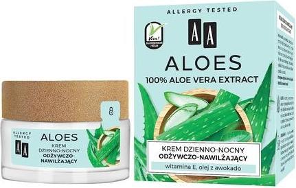 Actual product image Oceanic Aa - Aloe Vera 100% Aloe Extract Day-Night Nourishing And Moisturising Cream 50Ml (50 ml, 24h cream)