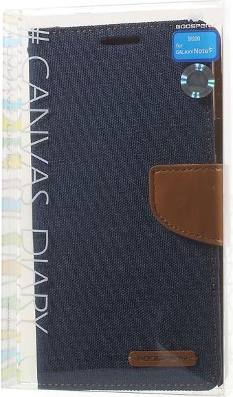 Actual product image Goospery Canvas Diary Series (Samsung Galaxy Note 5)