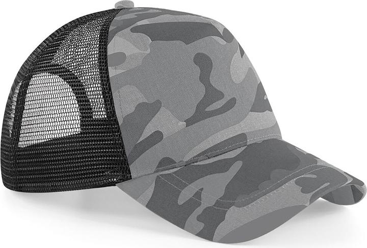 Actual product image Beechfield RetroTrucker cap Baseball cap with camouflage pattern (pack of 2) (One size)