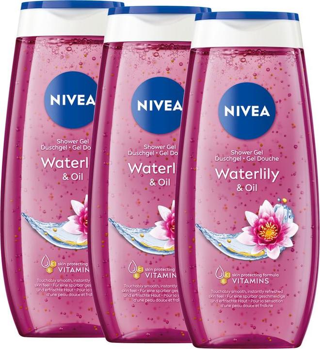 NIVEA Duschgel Waterlily & Oil Trio