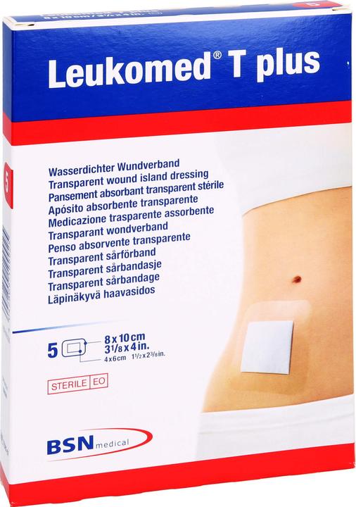 Immagine prodotto BSN T plus medicazione trasparente per ferite 8x10cm con tampone per ferite (5 x)