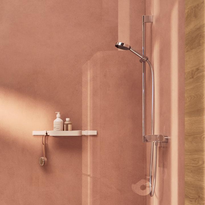 Actual product image hansgrohe Tecturis S single lever shower mixer exposed, 73622