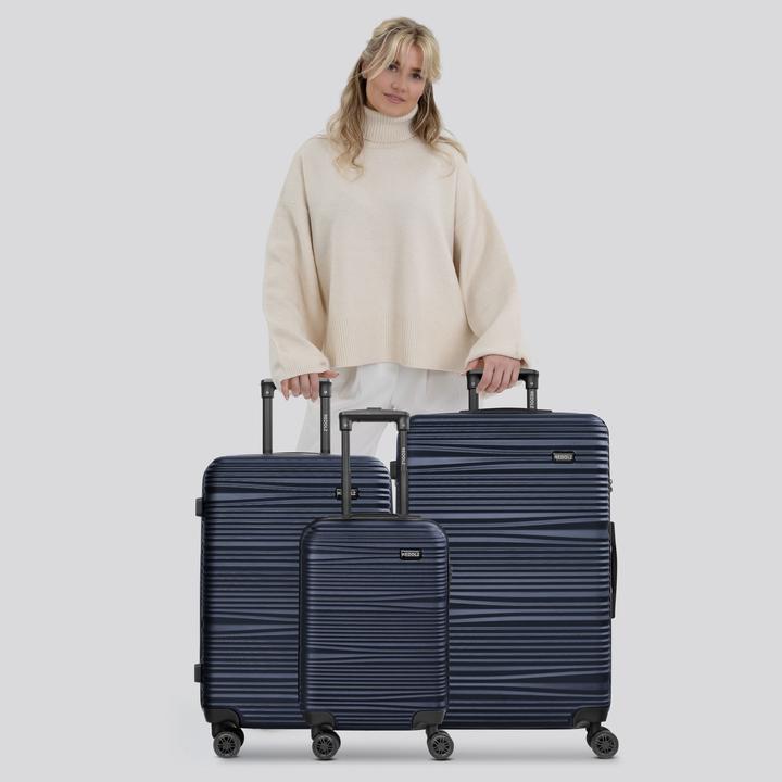 Actual product image Redolz Essentials 16 3-SET 4 wheels 3-piece suitcase set (198 l, XL (from 140l))