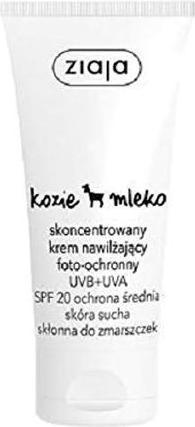 Produktbild Ziaja Goat'S Milk Spf20 Concentrated Face Moisturizing Cream Score Dry Prone To Wrinkles 50Ml (Körpercreme, 50 ml)