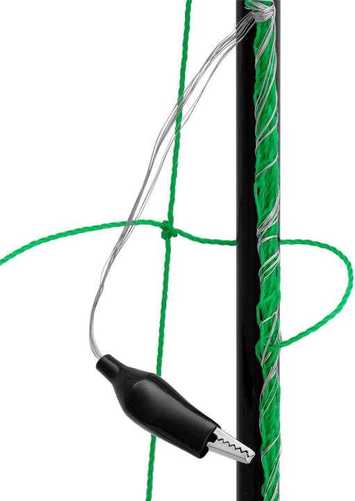 Produktbild Wiesenfield Mobiler Hühnerzaun Geflügelzaun Geflügelnetz Hühnernetz 50 m 125 cm mit Strom