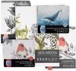 Image du produit Oxford Bloc Mixed Media (A4, Blanc, Couverture souple)